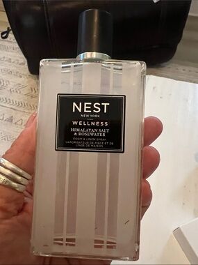 NEST Fragrances Wellness Himalayan Salt & Rosewater Room Spray - White